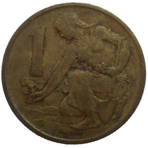 1 Koruna 1965