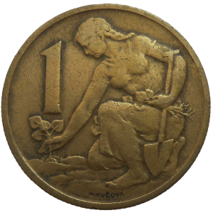 1 Koruna 1966