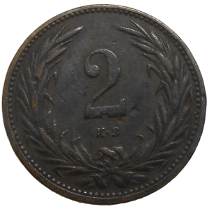 František Jozef I. 2 Fillér 1903 KB