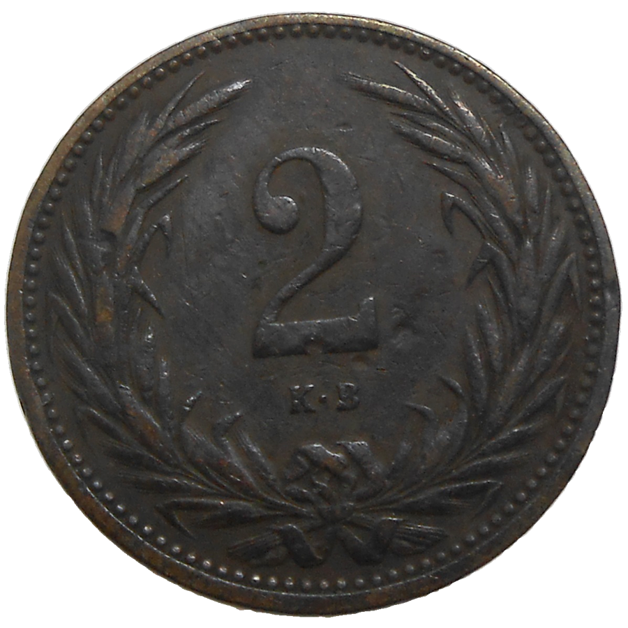 František Jozef I. 2 Fillér 1903 KB František Jozef I. 2 Fillér 1903 KB