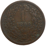 František Jozef I. 1 grajciar 1892 KB