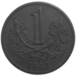 1 Koruna 1942