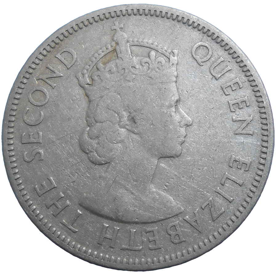 Britské Malajsko a Borneo 20 Cents 1956 Britské Malajsko a Borneo 20 Cents 1956