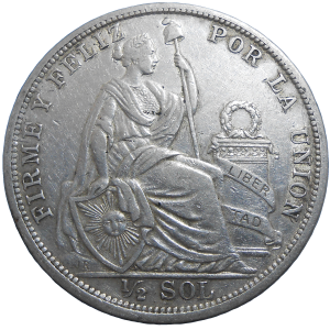 Peru 1/2 Sol 1907