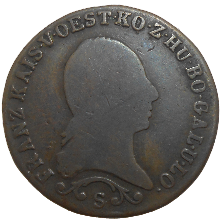 František II. 1 grajciar 1812 S František II. 1 grajciar 1812 S