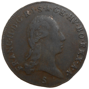 František II. 1 grajciar 1800 S