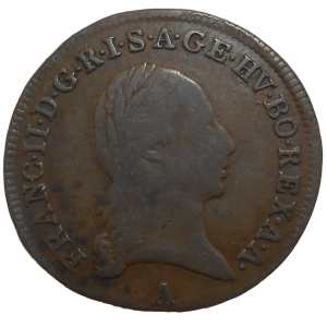 František II. 1/2 grajciar 1800 A