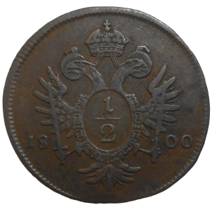 František II. 1/2 grajciar 1800 A