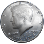 USA Half Dollar 1976 S