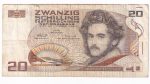 Rakúsko 20 Schilling 1986