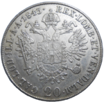 Ferdinand V. 20 grajciar 1843 M