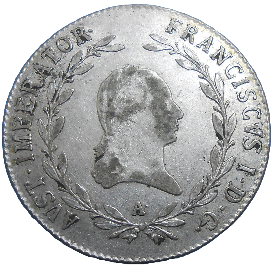 František II. 20 grajciar 1823 A František II. 20 grajciar 1823 A