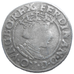 Ferdinand I. 3 grajciar 1550