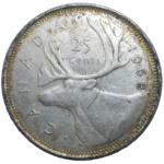 Kanada 25 Cents 1968