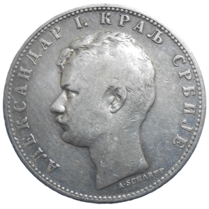 Srbsko 1 Dinar 1897