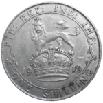Veľká Británia 1 Shilling 1919