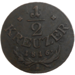 František II. 1/2 grajciar 1816 A