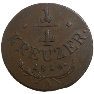 František II. 1/4 grajciar 1814 A