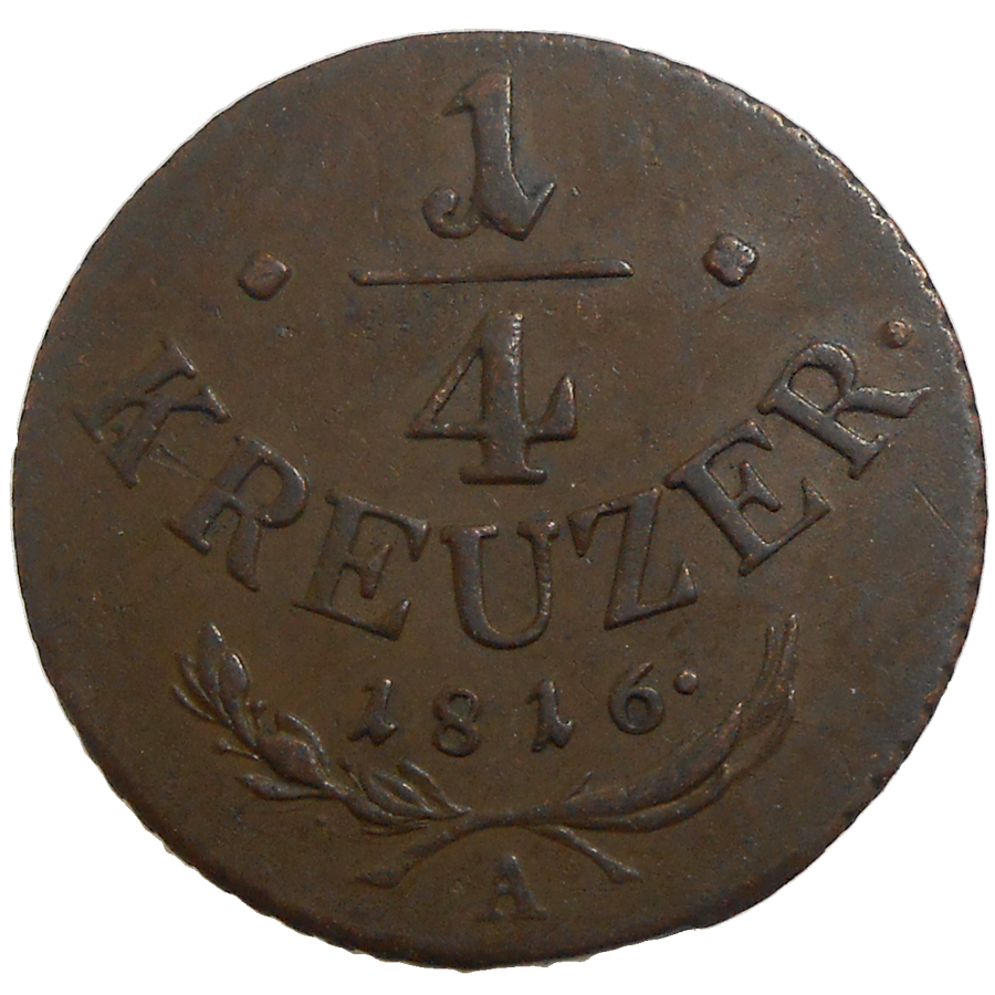 František II. 1/4 grajciar 1814 A František II. 1/4 grajciar 1814 A