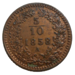 František Jozef I. 5/10 grajciar 1858 A
