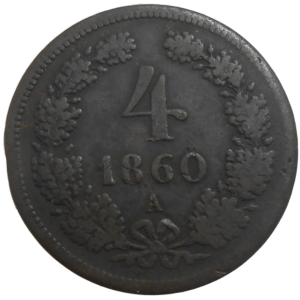 František Jozef I. 4 grajciar 1860 A