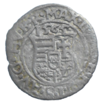 Maximilián II. Denár 1565 KB