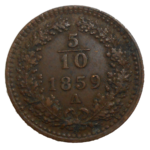 František Jozef I. 5/10 grajciar 1859 A