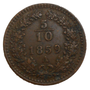 František Jozef I. 5/10 grajciar 1859 A