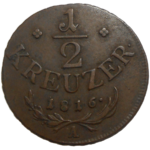František II. 1/2 grajciar 1816 A