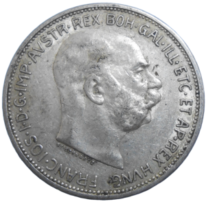 František Jozef I. 2 Koruna 1913 bz