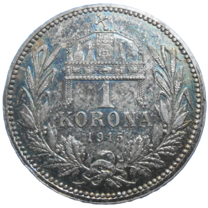 František Jozef I. 1 koruna 1915 KB
