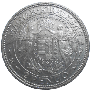 Maďarsko 2 Pengo 1939 BP