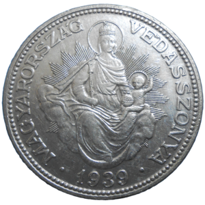 Maďarsko 2 Pengo 1939 BP