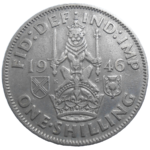 Veľká Británia 1 Shilling 1946