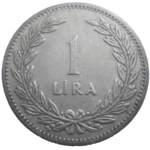 Turecko 1 Lira 1947