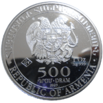 Arménsko 20x 1 Oz Ag