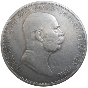 František Jozef I. 5 Koruna 1908 jubilejná