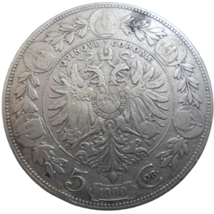 František Jozef I. 5 Koruna 1900 bz