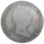 František II. 3 grajciar 1833 C