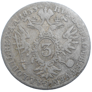 František II. 3 grajciar 1833 C