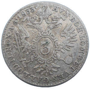 František II. 3 grajciar 1833 C