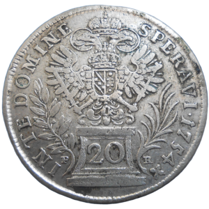 František Lotrinský 20 grajciar 1754 PR