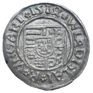Vladislav II. Jagelovský Denár 1514 KG