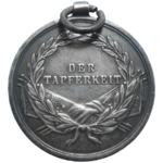 František Jozef I. Strieborná medaila za statočnosť