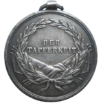 František Jozef I. Strieborná medaila za statočnosť