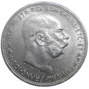 František Jozef I. 1 koruna 1913 bz