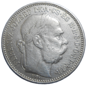 František Jozef I. 1 koruna 1895 KB