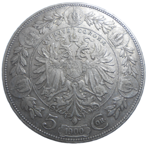 František Jozef I. 5 Koruna 1900 bz