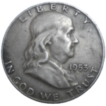 USA Half Dollar 1953 D