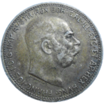 František Jozef I. 1 koruna 1914 bz